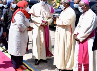 Rais Samia Suluhu Hassan, leo Juni, 25.2021 amezungumza na viongozi wa Baraza la Maaskofu Katoliki Tanzania TEC.
